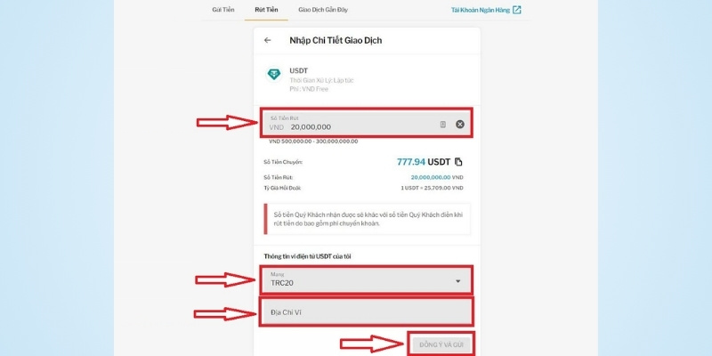Rút tiền siêu dễ với hình thức tiền ảo USDT