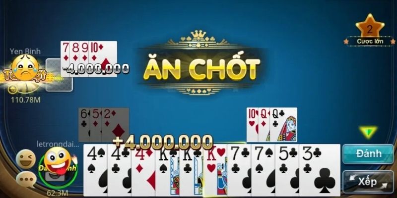 Tiền thưởng theo cách chơi tá lả được chi trả nhanh chóng tại 188Bet